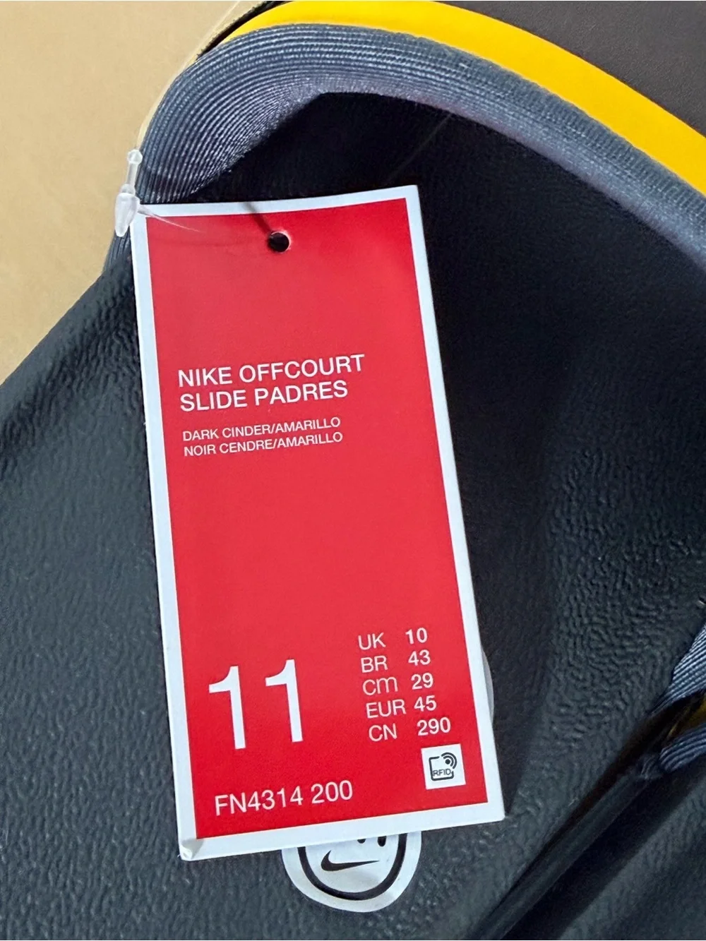Nike Offcourt Slide San Diego Padres 2024 Sandals Slides FN4314-200 Men’s Sz 11